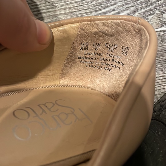 Women’s Franco Sarto beige flats Sz 8 - Picture 5 of 5